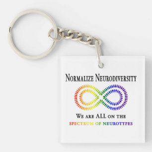 Neurodiversität normalisieren schlüsselanhänger