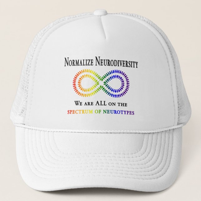 Neurodiversität normalisieren truckerkappe (Vorderseite)