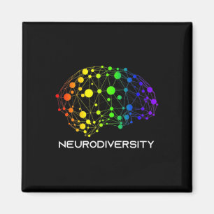 Neurodiversität umarmen Autismus Adhd Asd Gehirn S Magnet