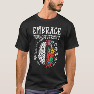 Neurodiversität umarmen Autismus-Bewusstsein ASD M T-Shirt