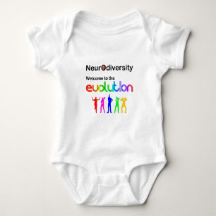 Neurodiversität Willkommen bei der Evolution Baby Strampler