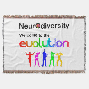 Neurodiversität Willkommen bei der Evolution Decke