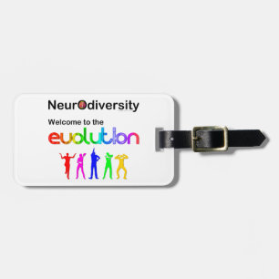 Neurodiversität Willkommen bei der Evolution Gepäckanhänger
