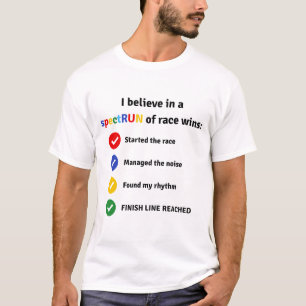Neurodiversitäts-Laufveranstaltung für Autismus T-Shirt