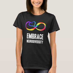 Neurodiversitäts-Symbol Regenbogen-Unendlichkeit A T-Shirt