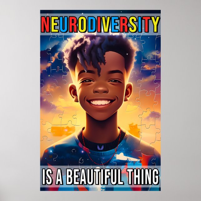 Neurodiversité : affiche de Sensibilisations sur l (Devant)