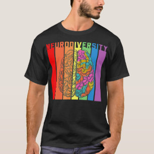 Neurodiversity-Gehirn T-Shirt