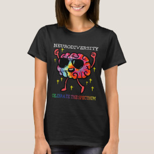 Neurodiversity Hirn Autismus Bewusstsein für Adhor T-Shirt
