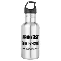 Neurodiversity ist für jeder Wasser-Flasche
