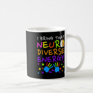 Neurodiversity Kinder Jungen Autismus Bewusstsein Kaffeetasse