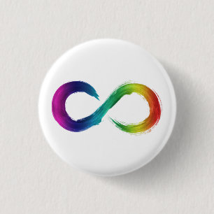 Neurodiversity Knopf Button