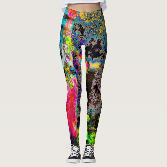 Neurodiversity Kunst-Leggings Leggings (Vorderseite)