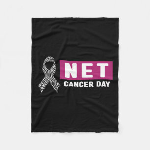 Neuroendokriner Krebs - World Net Cancer Awareness Fleecedecke