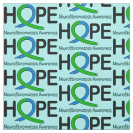Neurofibromatose Bewusstseinsband der Hoffnung Stoff