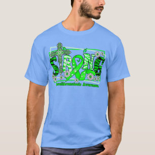 Neurofibromatose Warnstreifen-Kreuz-Band stark T-Shirt