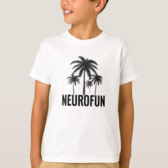 Neurofun Tropical Graphic Tee (Vorderseite)