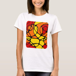 Neurografik modernes abstraktes Design T-Shirt