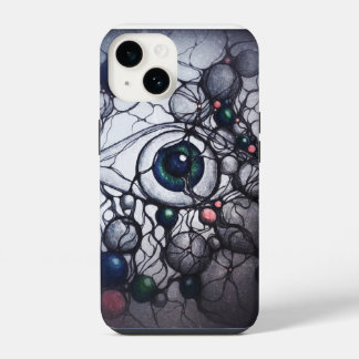 Neurografische Augenwahrnehmung Abstrakt iPhone 14 Hülle