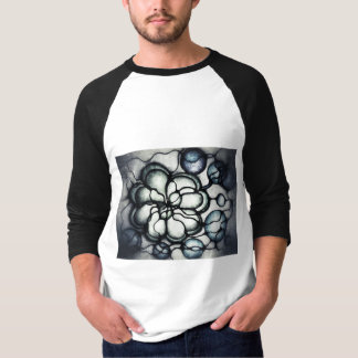 Neurografisches Blumenkunst Unisex T-Shirt Abstrac
