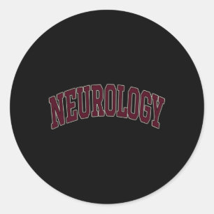 Neurologe Neurochirurg Neurosur Runder Aufkleber