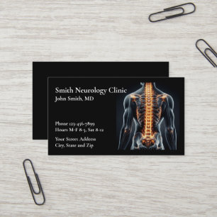 Neurologe Neurologie Neurochirurg Visitenkarte