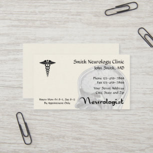 Neurologe-Neurologie-Visitenkarte Visitenkarte