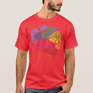 Neurologie Anatomie des menschlichen Gehirns Neuro T-Shirt