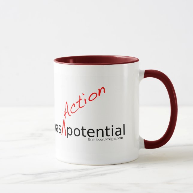 Neurologie hat "Aktions-" mögliche Tasse (Rechts)