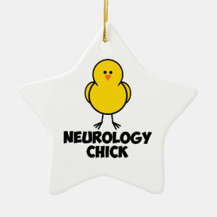 Neurologie-Küken Keramikornament