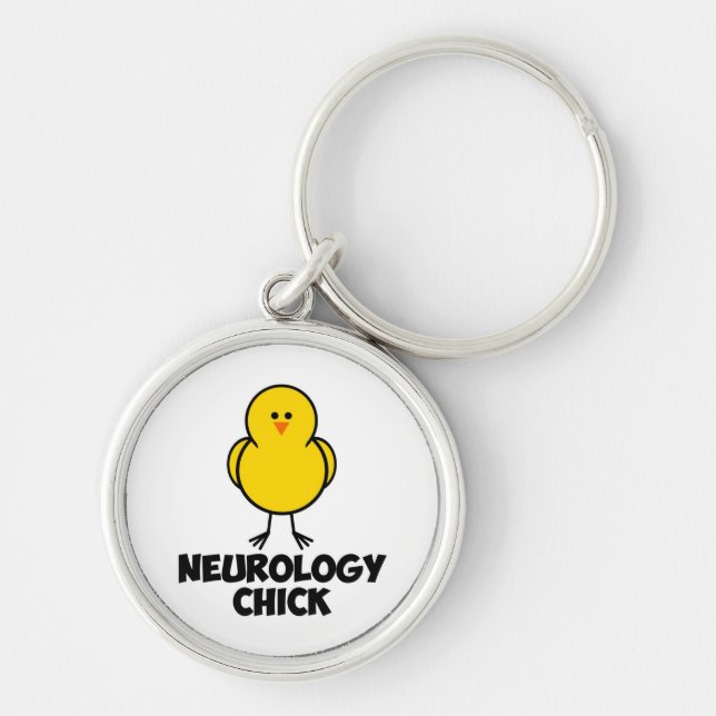 Neurologie-Küken Schlüsselanhänger (Vorne)