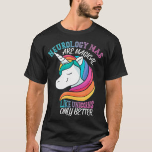 Neurologie Medizinischer Assistent wie Unicorne T-Shirt