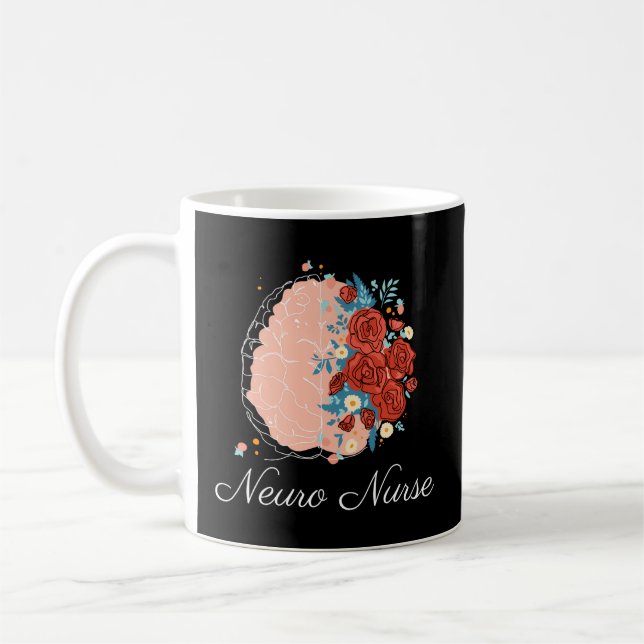 Neurologie Neuro Nurse Kaffeetasse (Links)