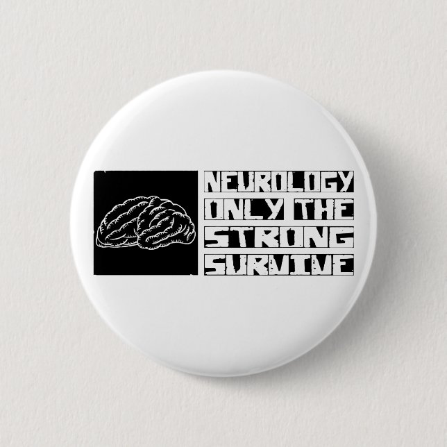 Neurologie überleben button (Vorderseite)