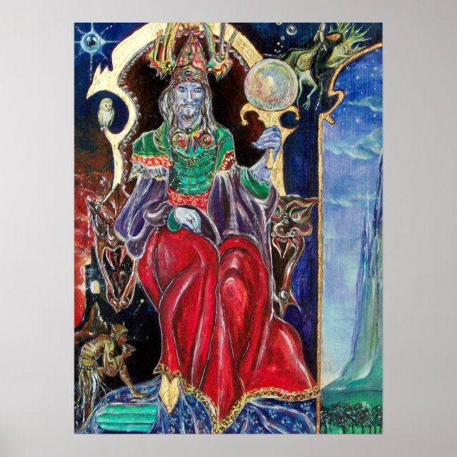 NEUROMANCER Magician King Poster (Vorne)