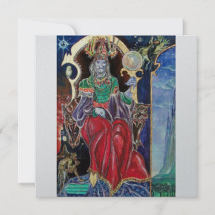 NEUROMANCER Magician King, Red Blue Silver Metalli Ankündigung