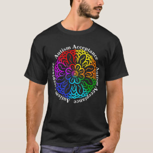 NeuroMannigfaltigkeit Autismus Akzeptanz Rainbow M T-Shirt