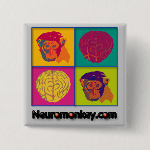 Neuromonkey Abzeichen Button
