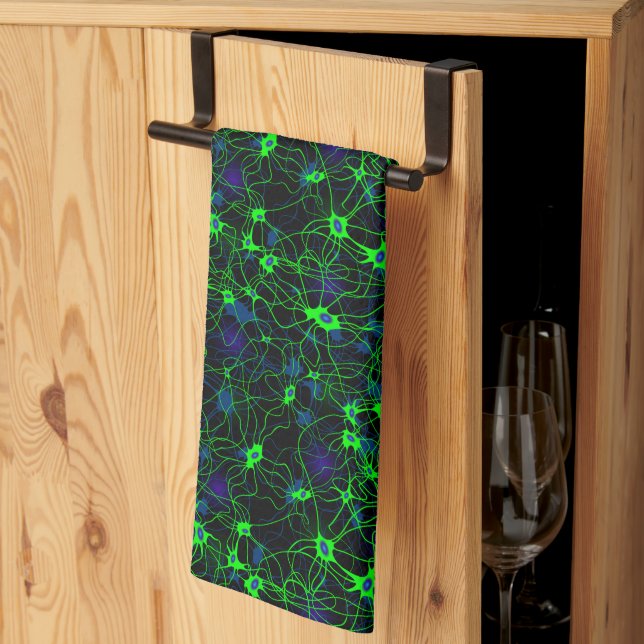 Neuron City Kitchtuch Geschirrtuch (Drittel gefaltet)