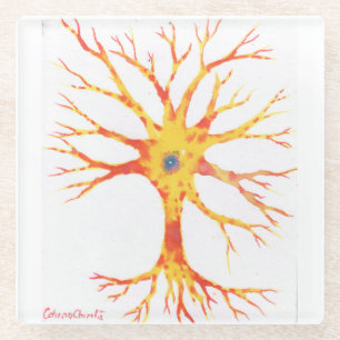 Neuron Glasuntersetzer