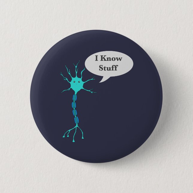 Neuron I Know Stuff Button (Vorderseite)
