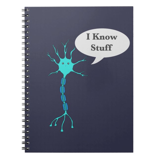 Neuron I Know Stuff Notizblock (Vorderseite)