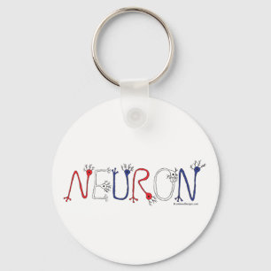 Neuron-Schlüsselanhänger (Patriotic) Schlüsselanhänger