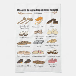Neuronale Netzcookies Geschirrtuch