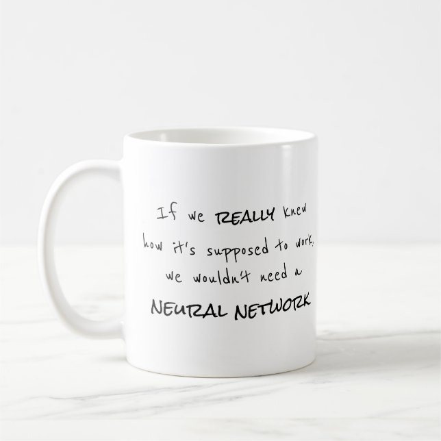 Neuronale Netze: Die Wahrheit - Tasse (Links)
