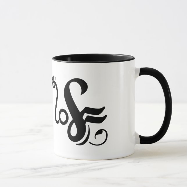 Neuronales Glyph Tasse (Rechts)