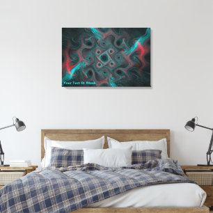 Neuronales Netzwerk Leinwanddruck