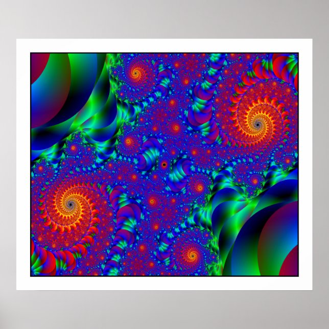 Neuronales Netzwerk Poster (Vorne)