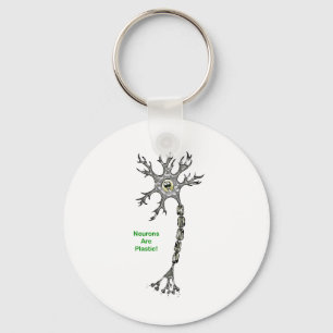 Neuronen sind Plastik! Schlüsselanhänger