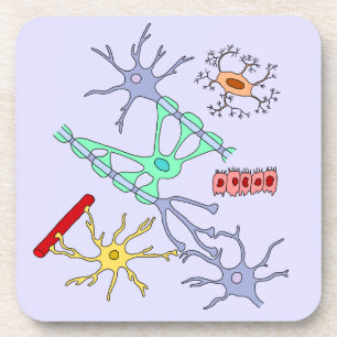 Neuronen und Glias Getränkeuntersetzer