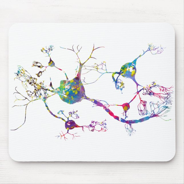 Neuronen und Nervensystem Mousepad (Vorne)